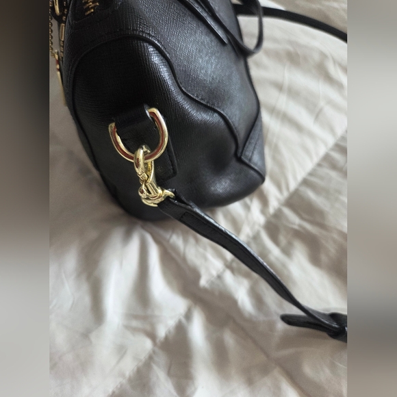 Coach Black Leather Women's Bag - Picture 6 of 7